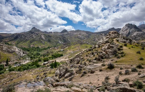 Panorama of the Dara Valley