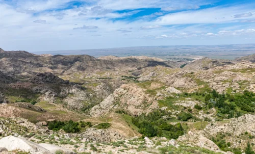 Панорама долины Дара