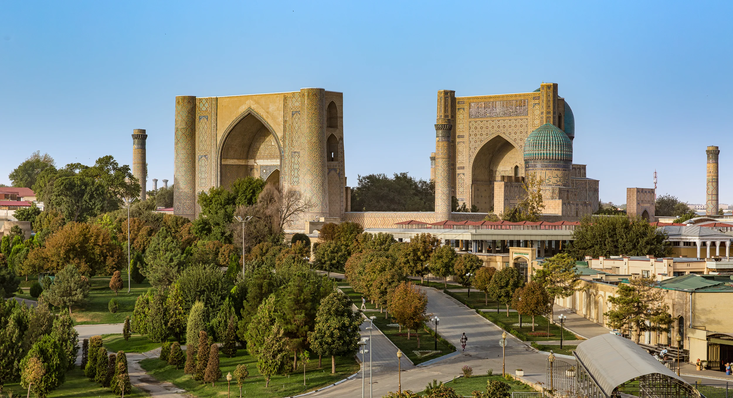 Samarkand. The Bibi-Khanym Mosque