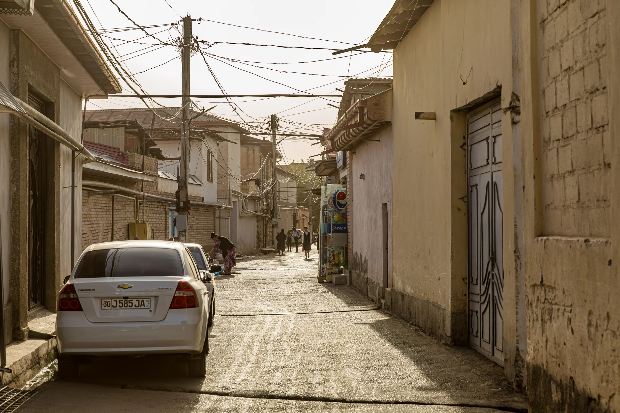 Samarkand. Streets of the old city