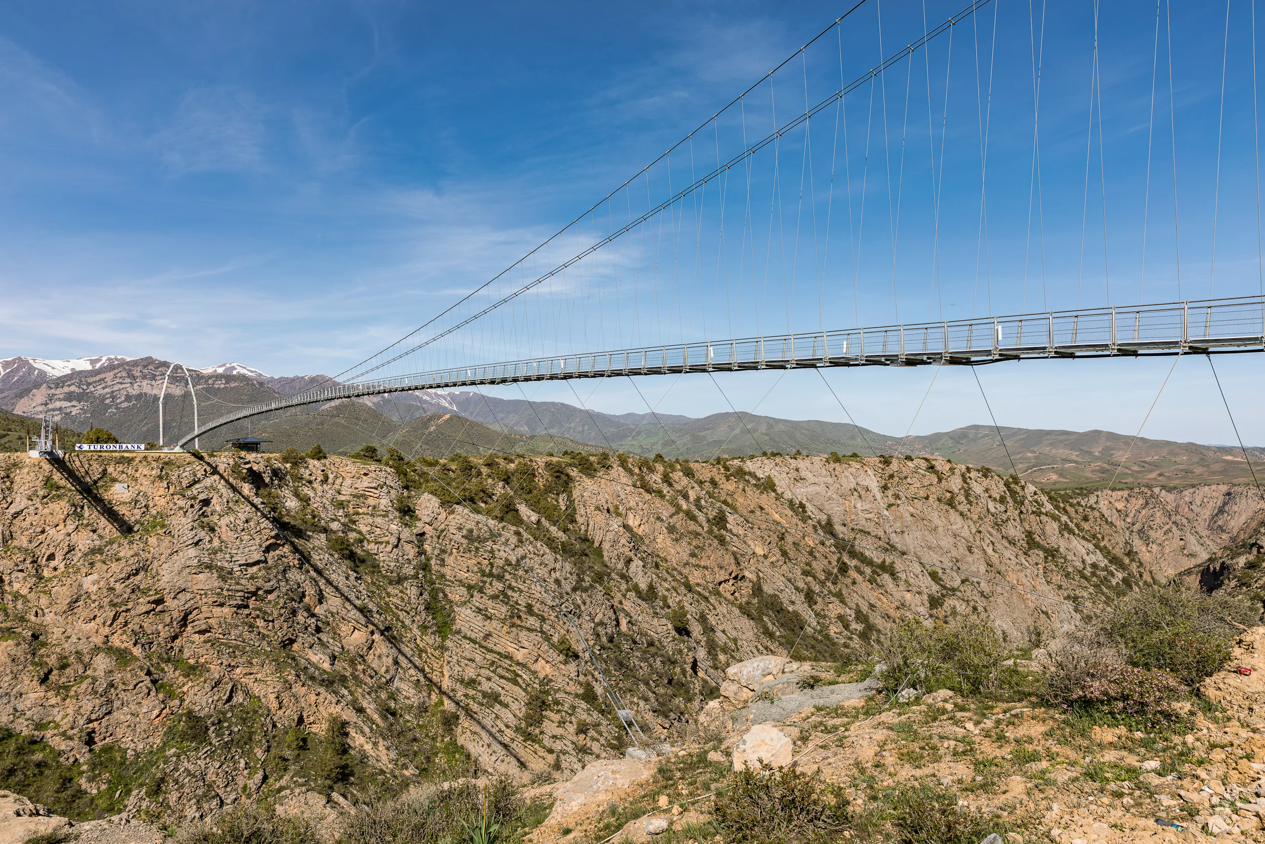 Zaamin Suspension Bridge