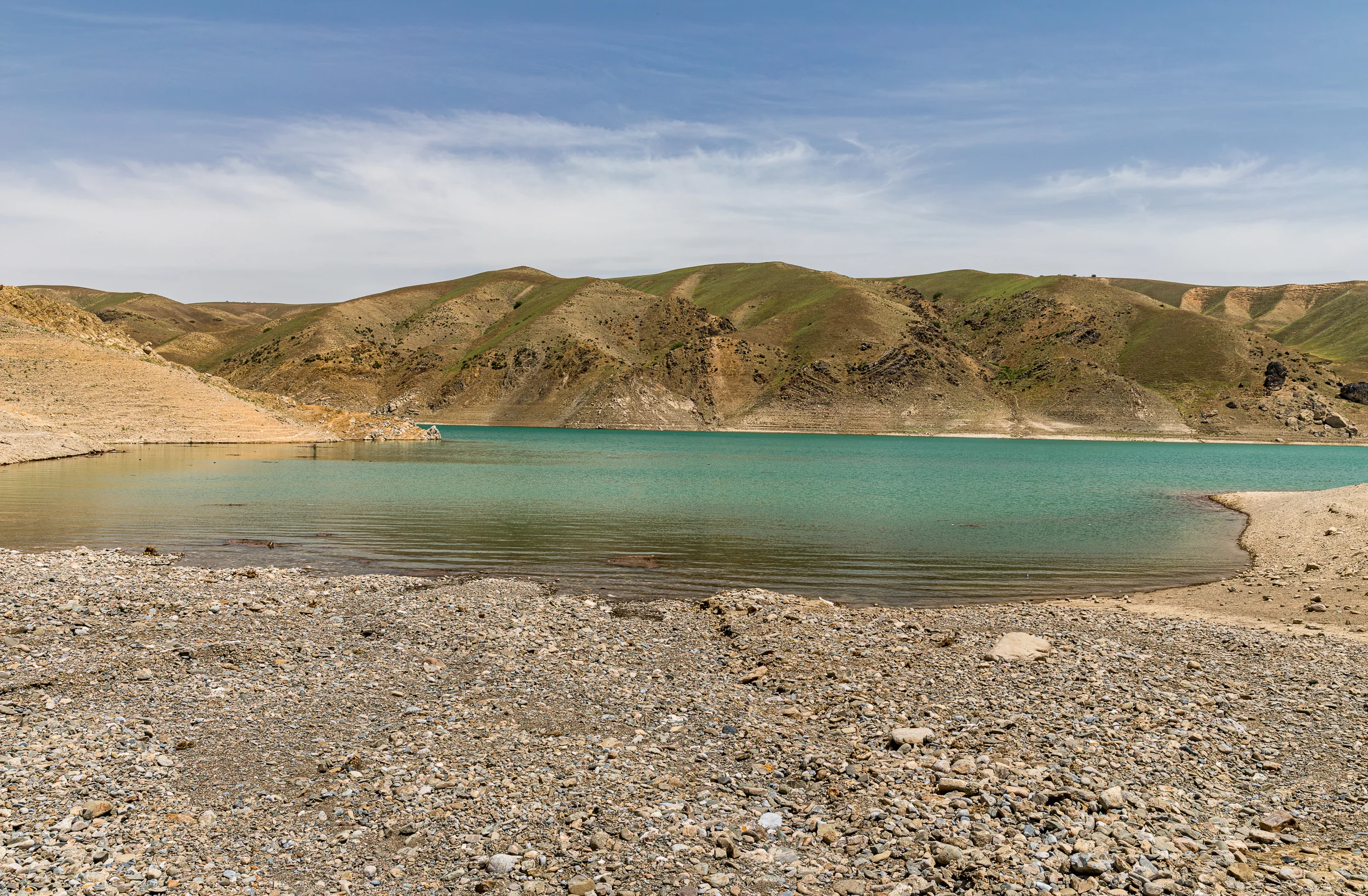 Панорама Зааминского водохранилища. Часть 2